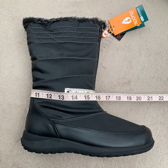 Sporto Audrey Waterproof Storm Boots Sz8 NWT - Picture 14 of 16